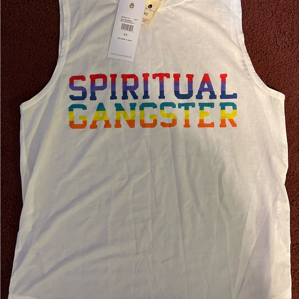 SPIRITUAL GANGSTER TANK TOP SIZE XS